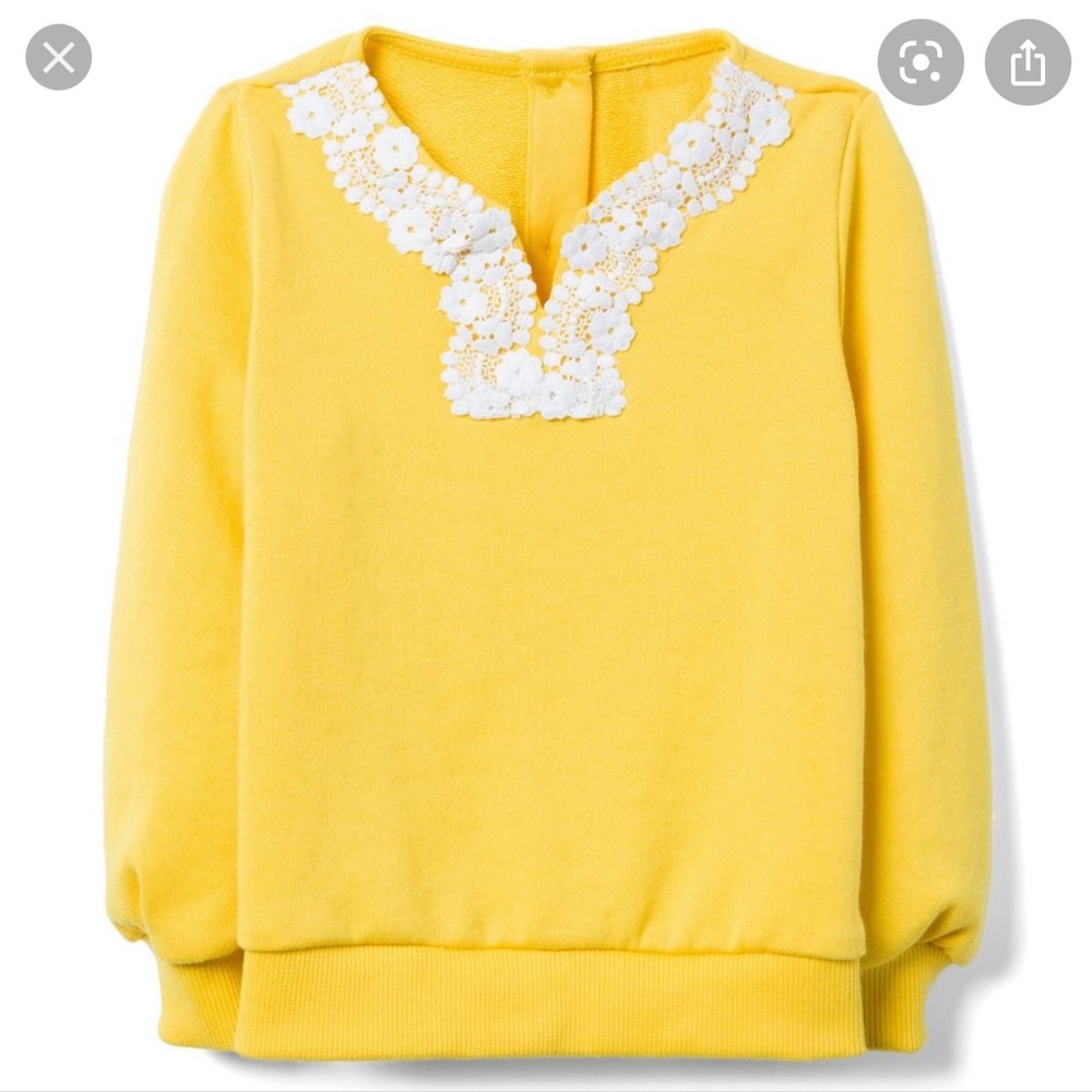 Janie and Jack Embroidered Pullover Top, Size 4